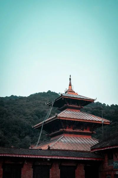 Temple Hindou Dans Ville Nepalese — Photo