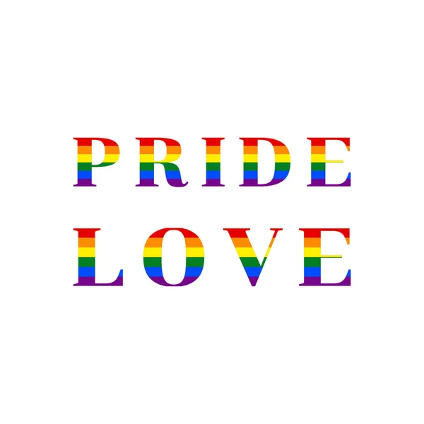 Lgbt Love Symbol Gay Lesbian Bisexual Transgender Asexual Intersexual Queer — Stock Vector