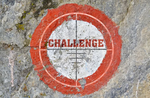 Egyetlen szót kihívás — Stock Fotó
