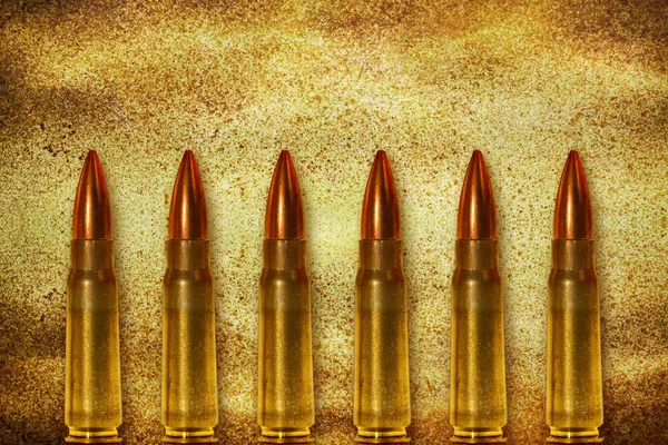 Sechs glänzende Kugeln — Stockfoto