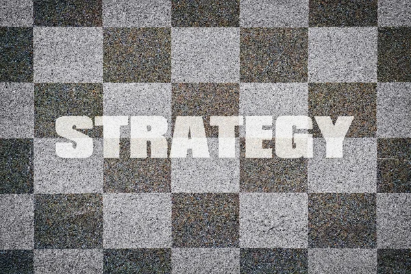 Single word Strategy — Stock Photo, Image