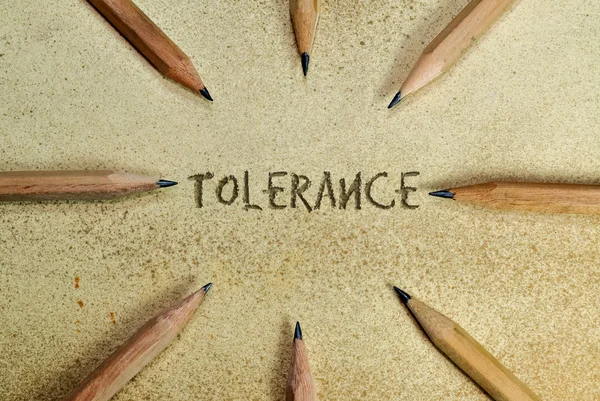Tolerance — Stock Photo, Image