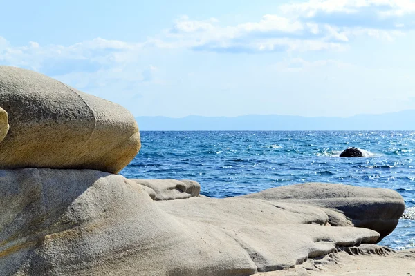 Rocas costeras ovaladas D — Foto de Stock