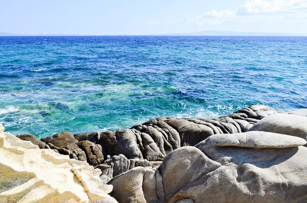 Rocas y mar A — Foto de Stock