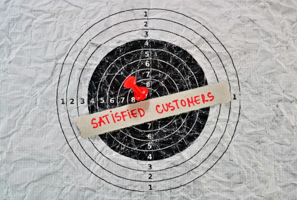 Satisfied customers — Stock Photo, Image