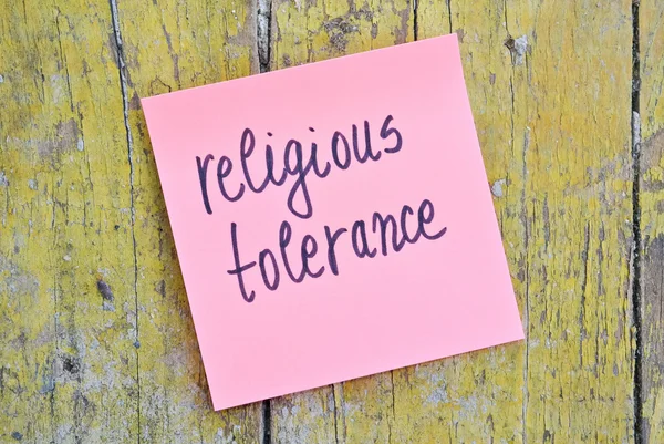 Religious tolerance — 스톡 사진