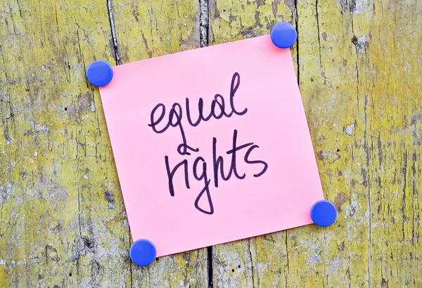 平等の権利 — ストック写真