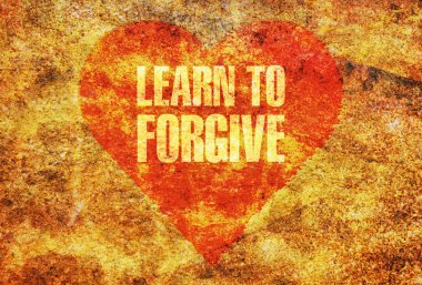 Learn to forgive clipart