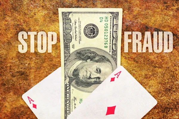 Stop fraud — Stock Photo, Image