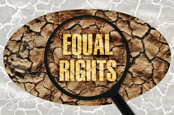 Equal rights — Stock Photo, Image