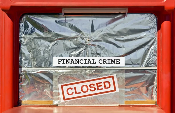 Financial crime — Stock Photo, Image