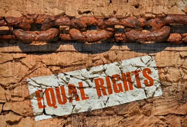 People equal rights — Stock Photo, Image