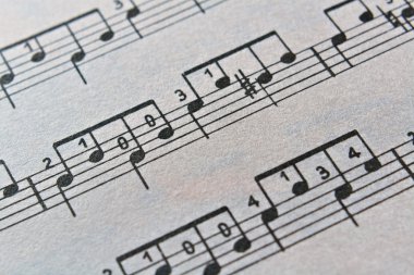 eski müzik defter