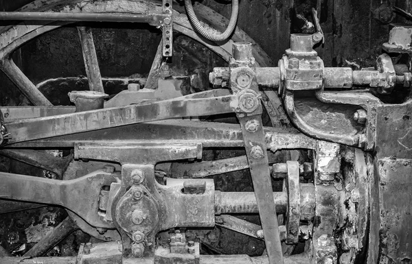 Detail einer alten Lokomotive — Stockfoto