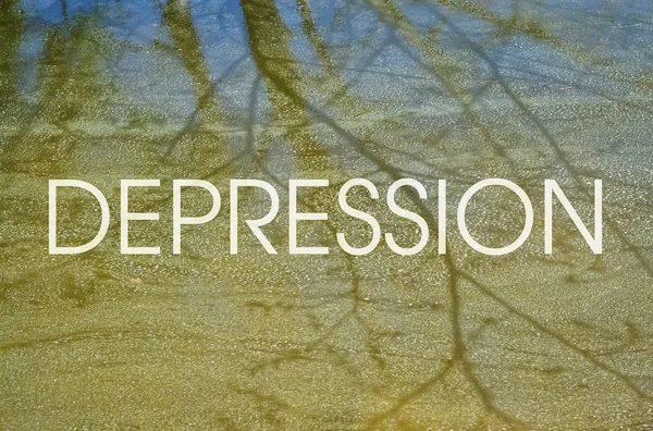 Estrés y depresión — Foto de Stock