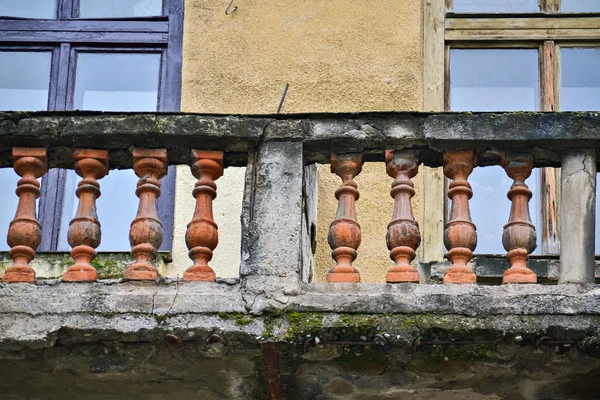 Stary styl balkon — Zdjęcie stockowe