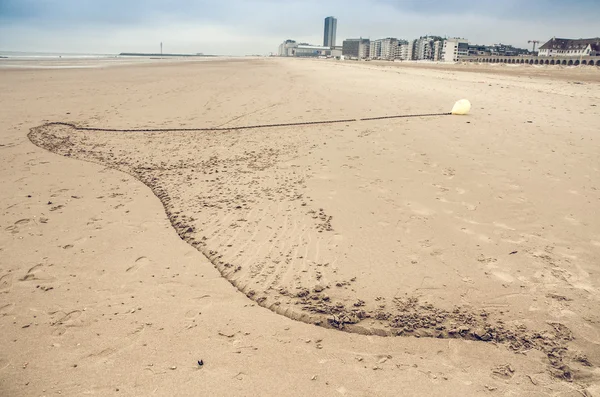 Dunas de arena en el Mar del Norte — Foto de Stock