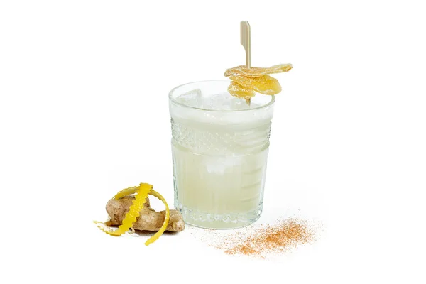 Cocktail on white background — Stock Photo, Image