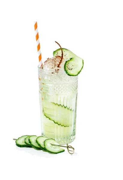 Cocktail on white background — Stock Photo, Image