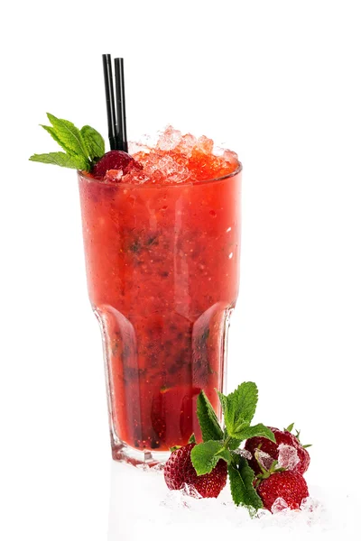 Strawberry mojito — Stock Photo, Image