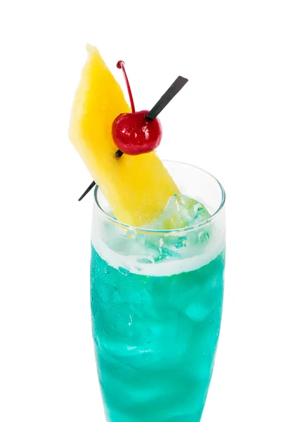 Синій Гаваї коктейль — стокове фото