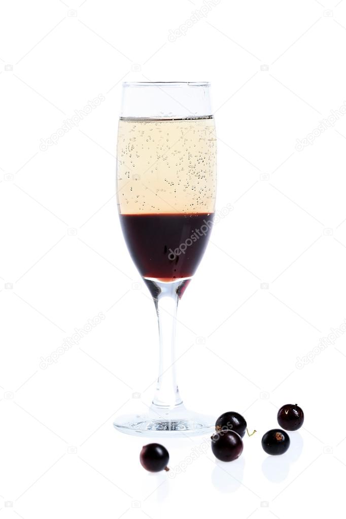 Kir Royal cocktail