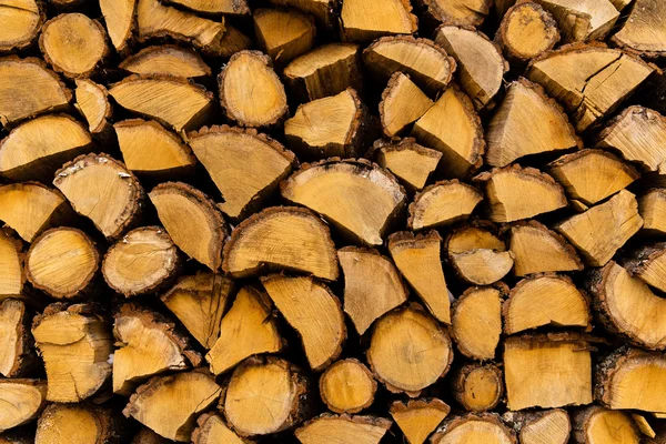 Halom aprított firewoods — Stock Fotó