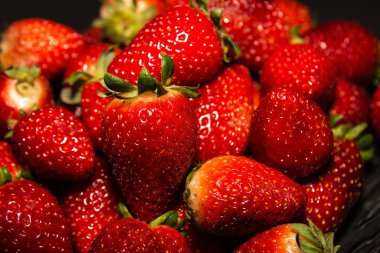 Lezzetli kırmızı çilek 