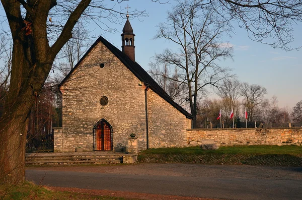 Capela em Bydlin (Polonia ) — Fotografia de Stock