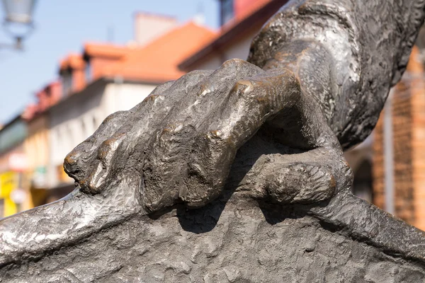 Escultura de mão — Fotografia de Stock