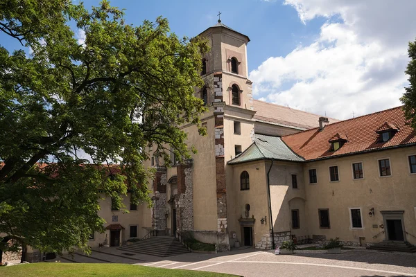 Το Βενεδικτίνων Abbey στο Tyniec (Πολωνία) — Φωτογραφία Αρχείου