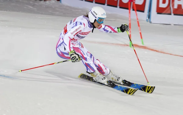 Stockholm Sveç Şubat 2016 Fis Alp Disiplini Dünya Kupası Nda — Stok fotoğraf