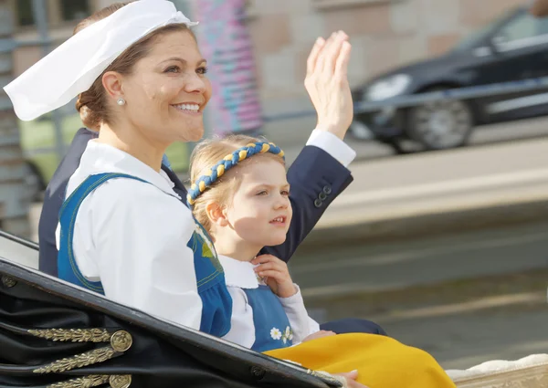 Stockholm Suède Juin 2016 Princesse Héritière Suédoise Victoria Prince Daniel — Photo