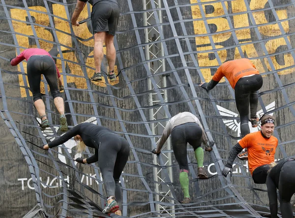 Stockholm Sweden May 2016 Rear View Group Men Woman Climbing — Stock Photo, Image