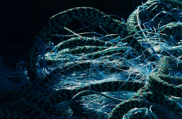 Fishing net-3, close-up — Stock Photo, Image