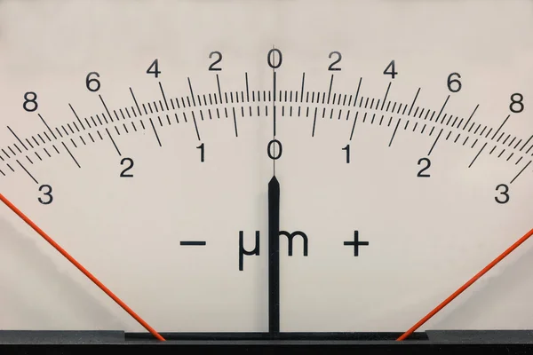 Dispositivo de medição retangular estilo retro — Fotografia de Stock