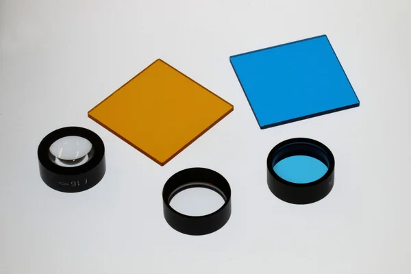Color filter and lenses — Stock Photo, Image