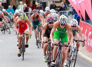 Bisiklete binme rekabet zor mücadele