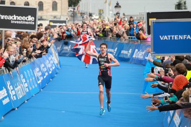 Jonathan ve Alistair Brownlee - bitiş