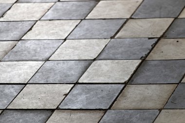 Eski retro karanlık ve aydınlık karelerinin yapılmış