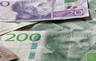 İsveç para birimi, 20 Sek ve 200 Sek, yeni düzen 2015
