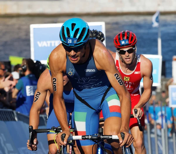 Radsport-Triathlet Alessandro Fabian (ITA)) — Stockfoto