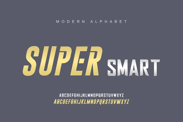 Zarif altın alfabe yazı tipi seti. Tipografi modern biçim görüntüleme yazı tipi. Premium Vektörü