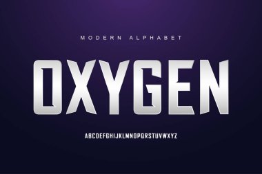 Zarif Gümüş alfabe yazı tipi seti. Tipografi modern biçim görüntüleme yazı tipi. Premium Vektörü