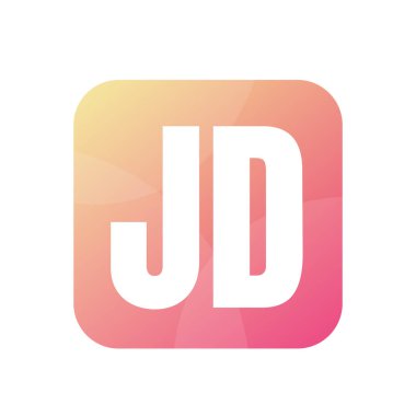 JD Harf Logo Tasarımı Basit Biçimli