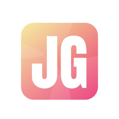 JG Harf Logo Tasarımı Basit Biçimli