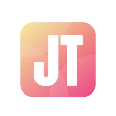 JT Harf Logo Tasarımı Basit Biçimli