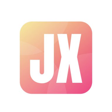 Basit Biçimli JX Harf Logo Tasarımı