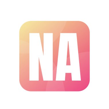 NA Harfi Logo Tasarımı Basit Biçimli