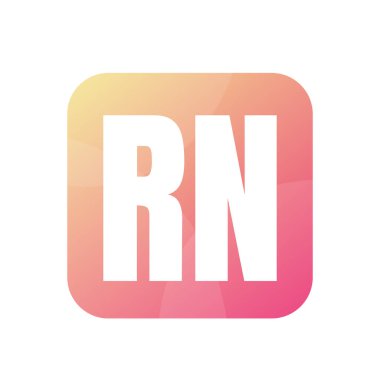 RN Harf Logo Tasarımı Basit Biçimli